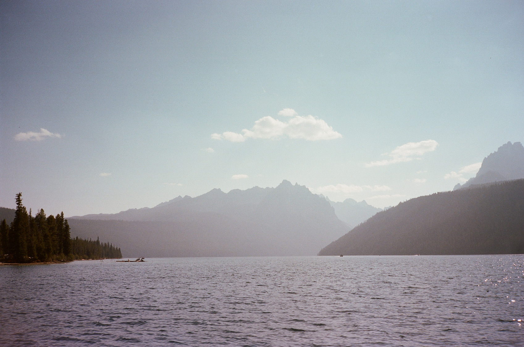 Salmon lake, Idaho.  Girl
